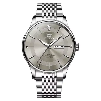 OLEVS 9908 Men's Watches Simplicity Dual Calendar Waterproof Men's Wristwatch Top Brand Luxury Original Quartz Watch for Men New